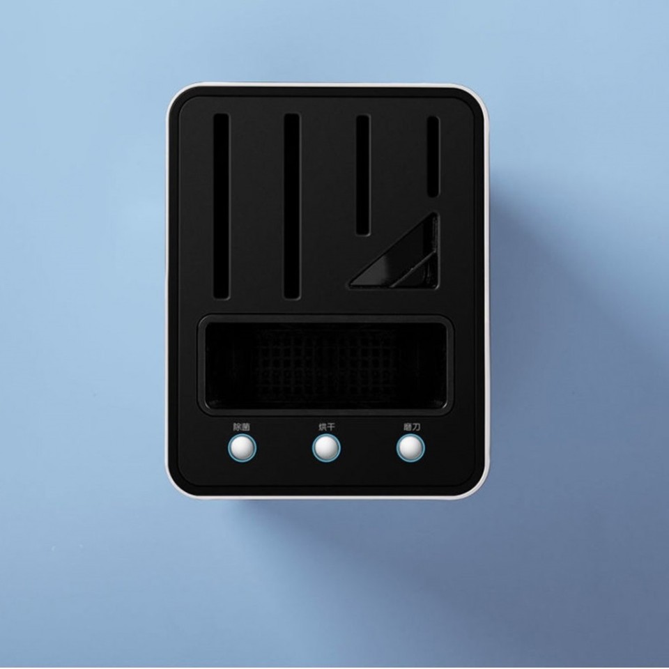 Подставка для кухонных ножей с точилкой и обеззараживанием Xiaomi Ocooker Sterilization Knife Holder (QXDJ001ACM)