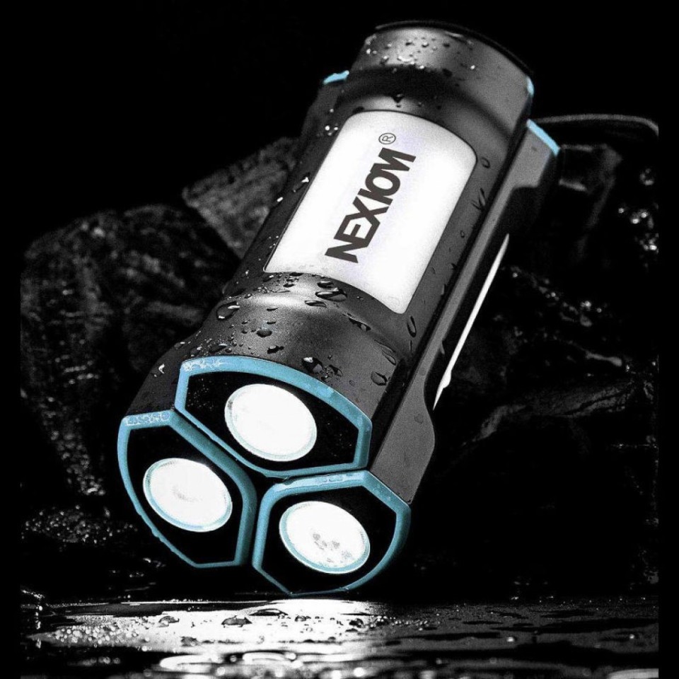 Фонарик Xiaomi Nexiom Triple Multifunctional Power Flashlight