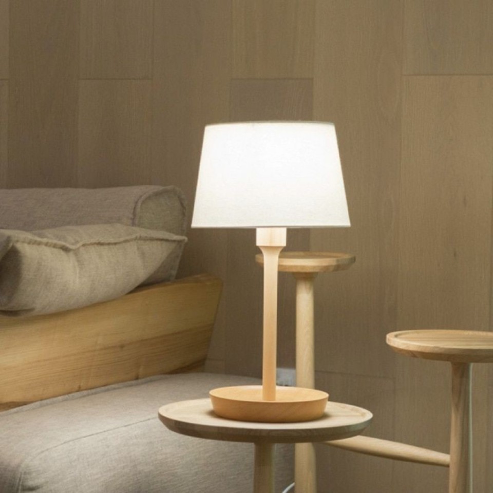 Настольная лампа Xiaomi belaDESIGN Bedside Original Wood Table Lamp (L1522)