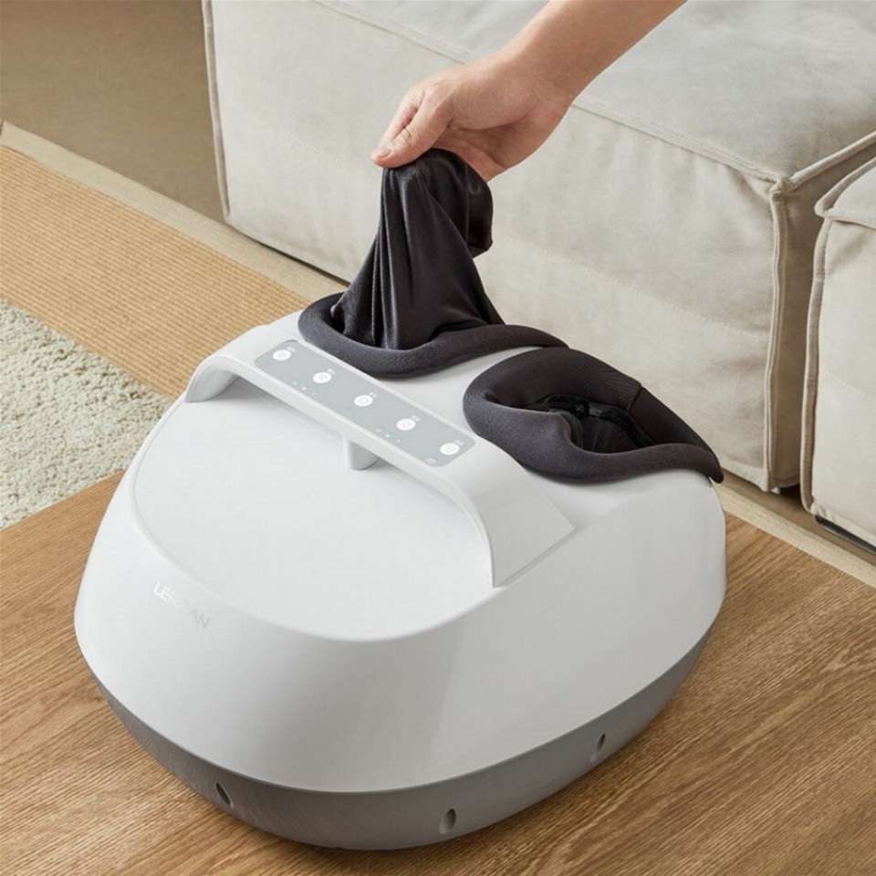 Массажер для ног Xiaomi Leravan Foot Kneading Massage Machine (LJ-ZJ008)