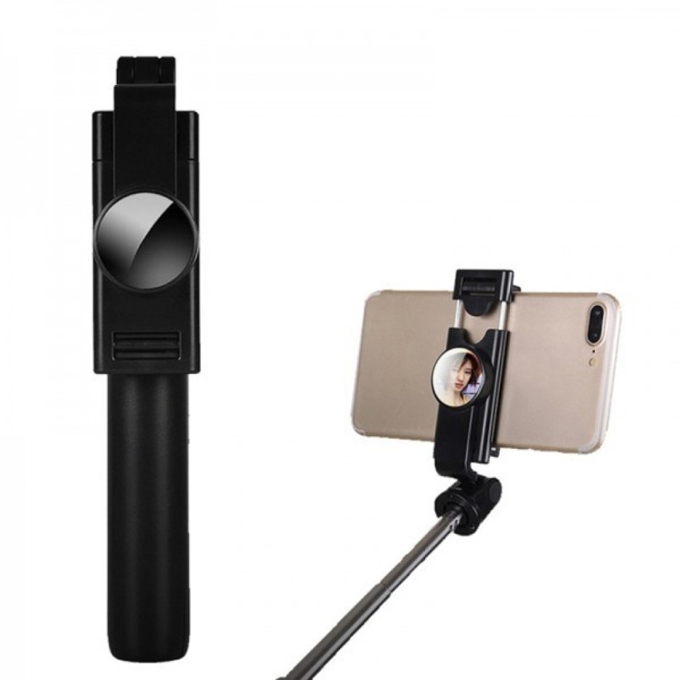 Беспроводной монопод со встроенной треногой Selfie Stick Integrated Tripod K10