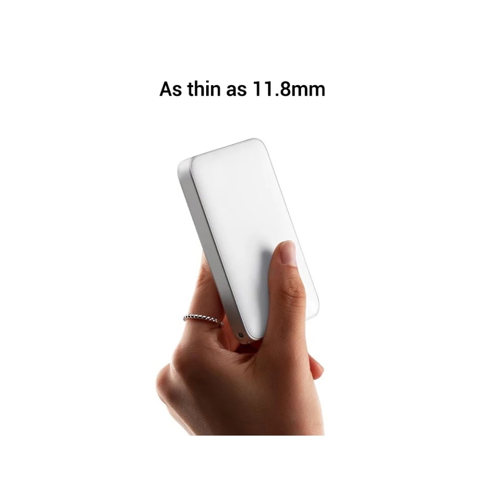Ультратонкий внешний аккумулятор Xiaomi Ultra-Thin Power Bank with Built-in Cable 5000 mAh 22.5W (PB0522S)