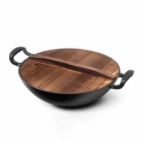 Чугунная сковорода-вок Xiaomi Yi Wu Yi Shi Сast Iron Wok