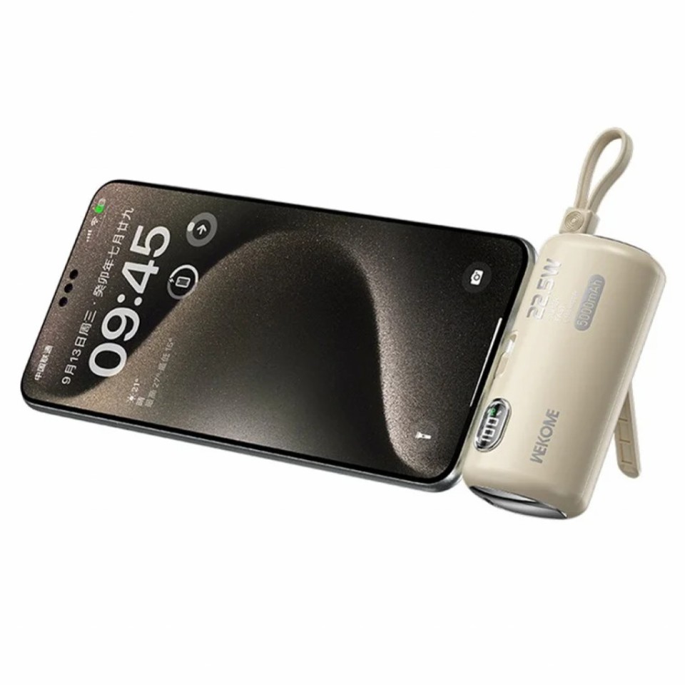 Внешний аккумулятор WEKOME Power Bank 5000mAh Companion Series 22.5W Super Fast Charging Emergency (WP-19)
