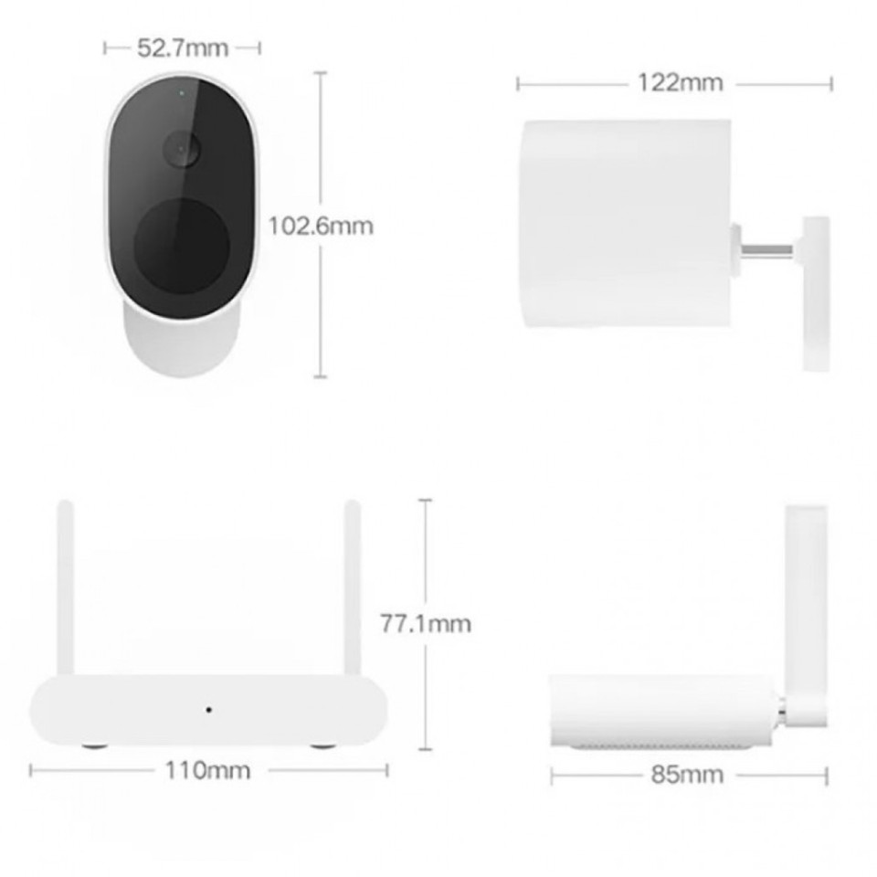 Уличная IP-камера Xiaomi Outdoor Camera Battery Version (MWC10)