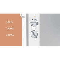 Умный конвекторный обогреватель Xiaomi Mijia Electric Heater 2200W Control Temperature Version (KRDNQ04ZM)
