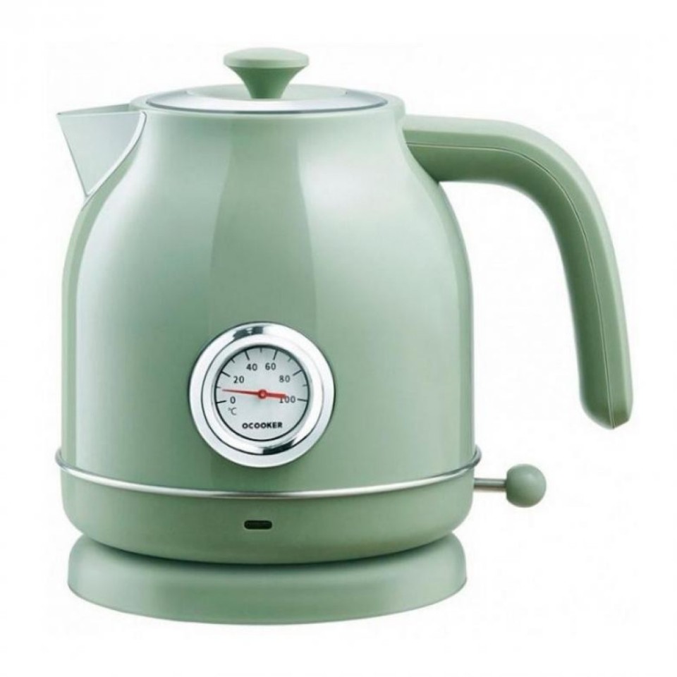 Электрический чайник Xiaomi Qcooker Retro Electric Kettle с датчиком температуры (CS-SH01/QS-1701)