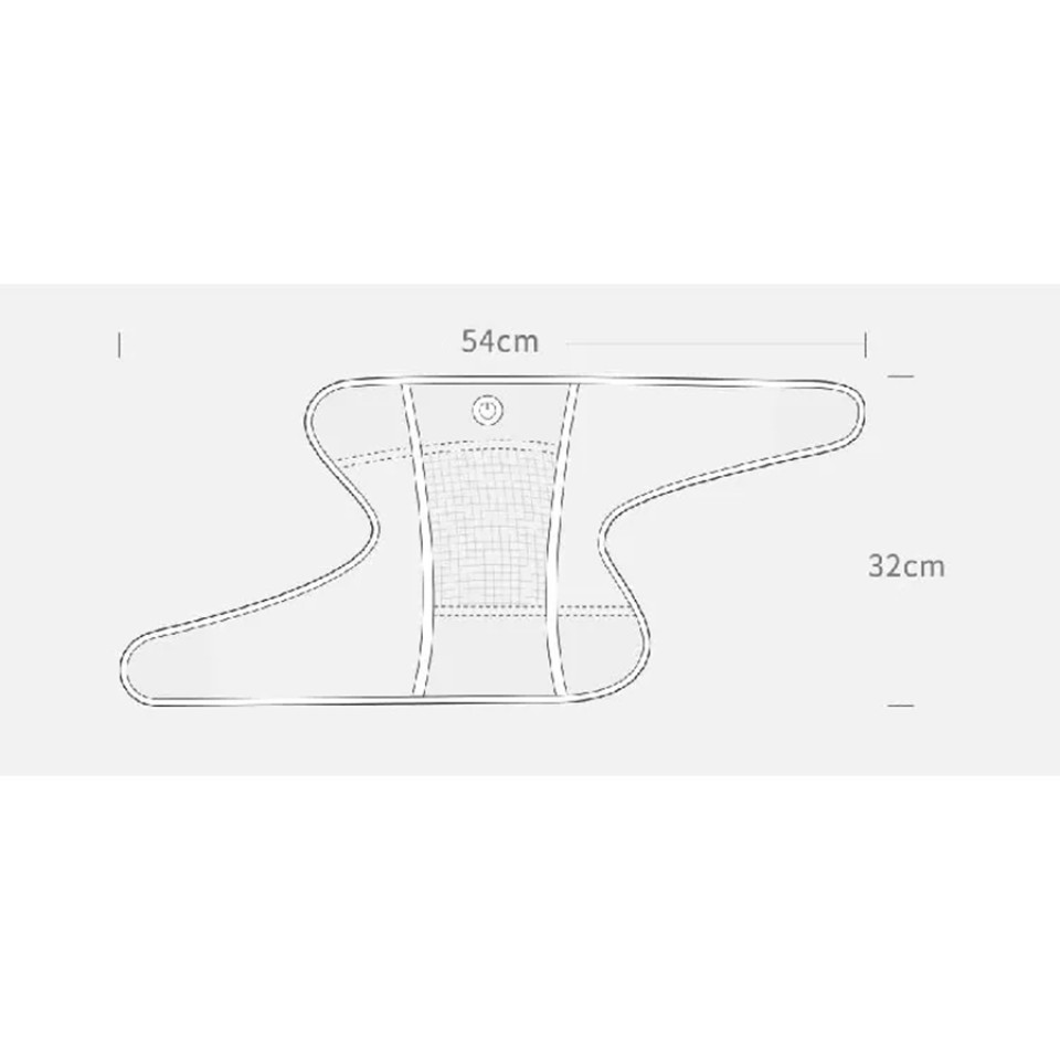 Наколенник с подогревом Xiaomi PMA Graphene Infrared Pads (PMA-G10)