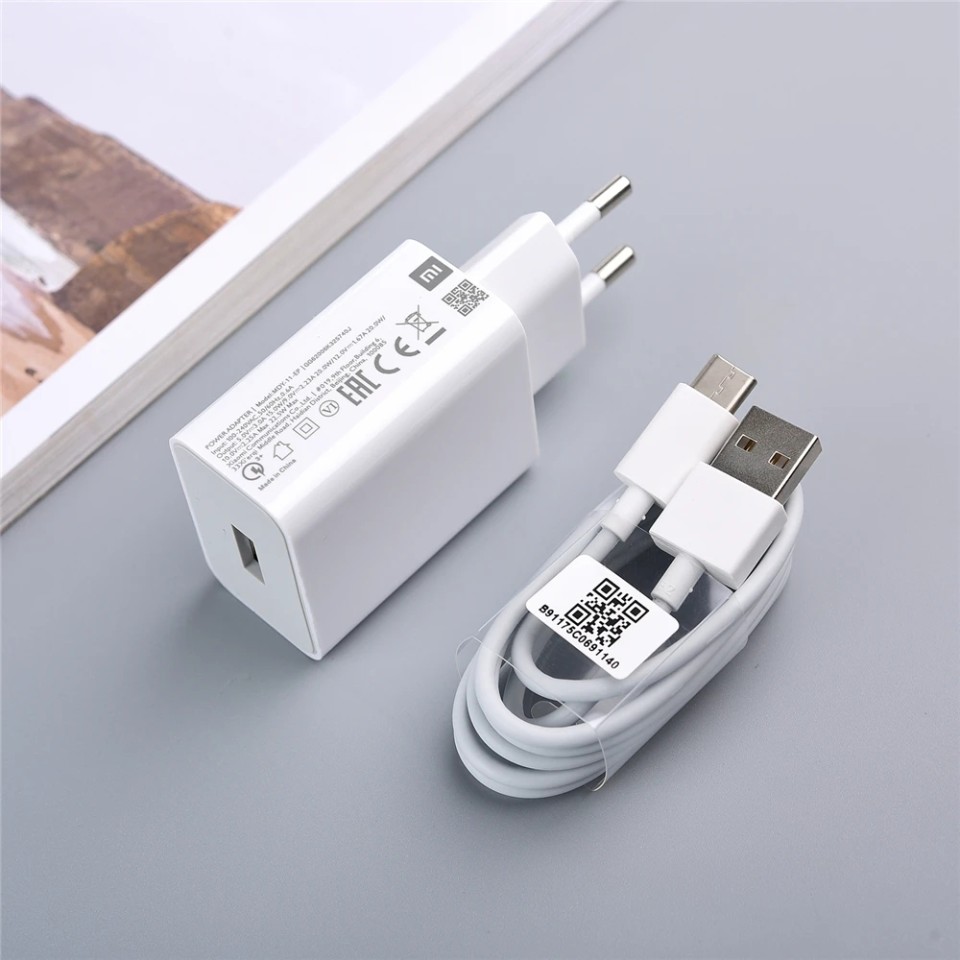Сетевое зарядное устройство Xiaomi Mi Charger EU 22.5W (MDY-11-EP)