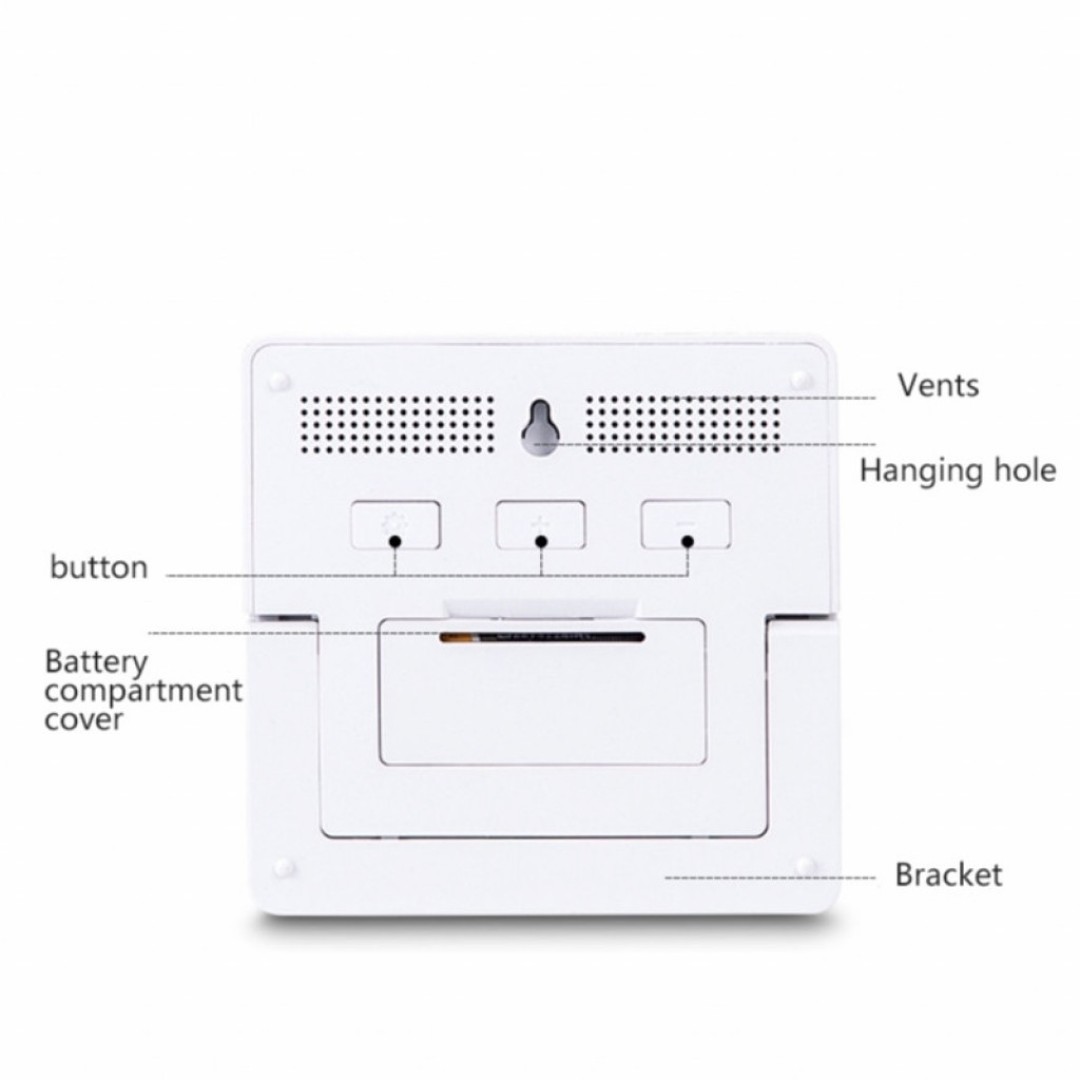 Метеостанция Xiaomi Deli измеритель температуры и влажности