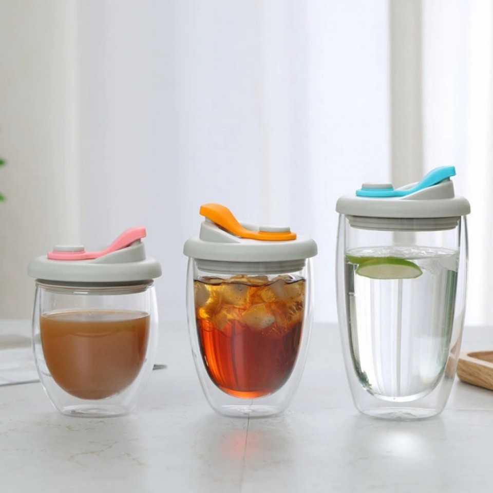 Термокружка с двойным стеклом Xiaomi Portable With Double Glass Coffee Cup (EBWB02MSK)