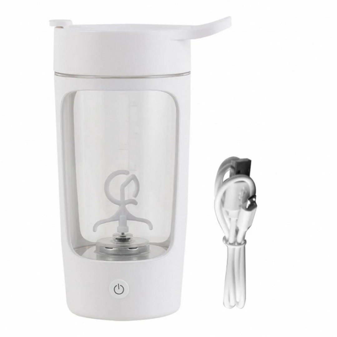 Электрический шейкер Qwerty Portable Sport Mixer Bottle USB Electric Protein Powder Shaker Juice