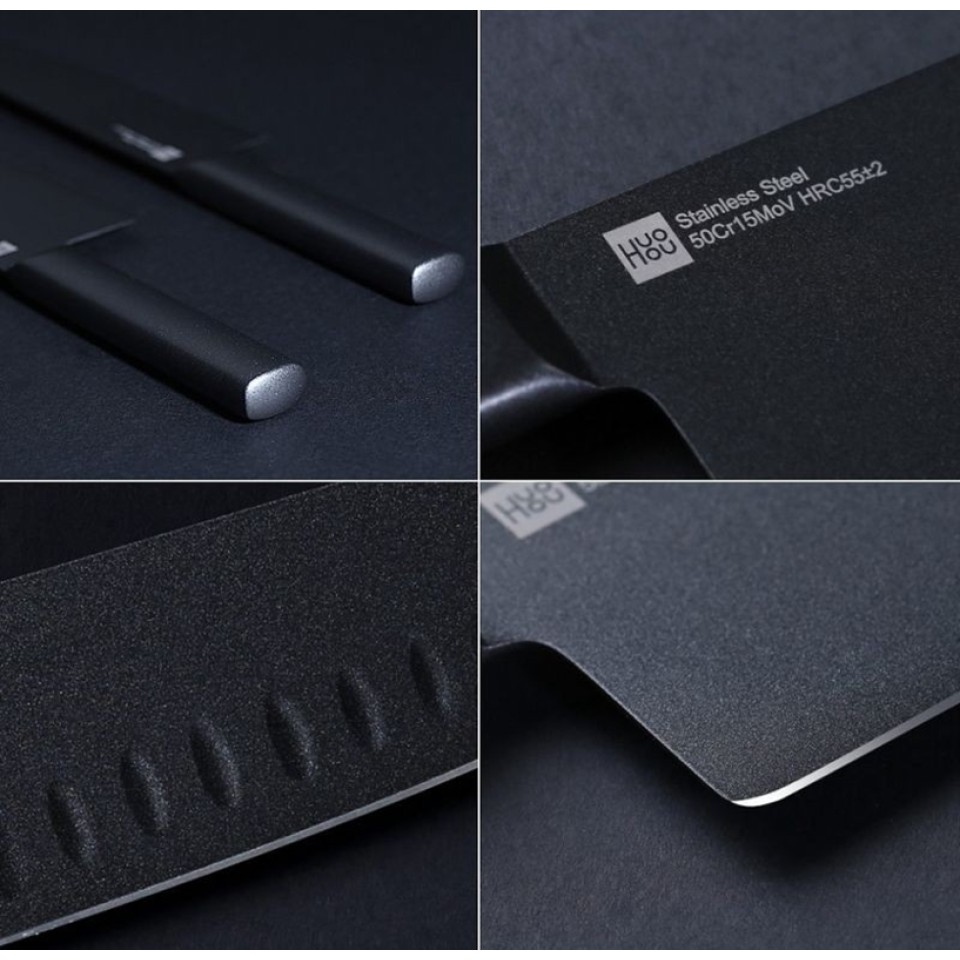 Набор кухонных ножей Xiaomi Huo Hou Heat Knife Set (2 ножа) (HU0015)
