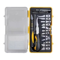 Набор многофункциональных ножей Xiaomi Deli Utility Knife 16 сменных лезвий (DL-DP1)