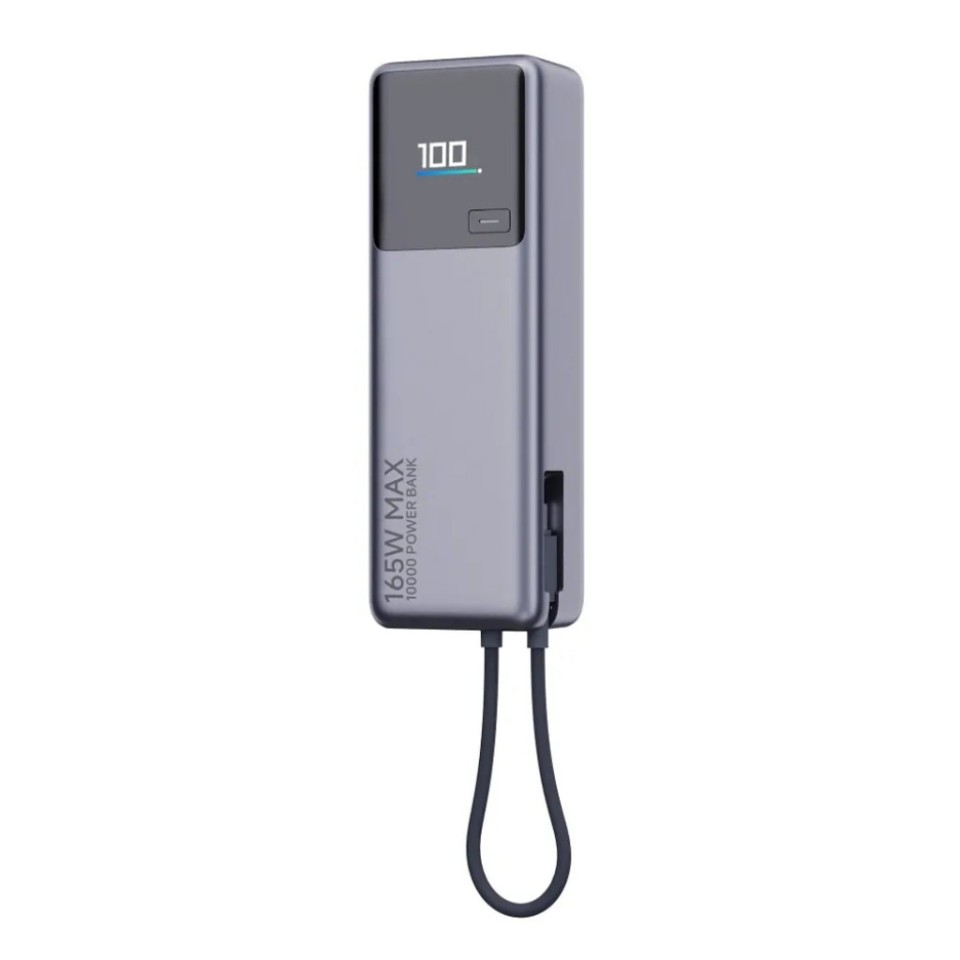 Внешний аккумулятор Xiaomi 165W Power Bank 10000mAh (Integrated Cable) GL (BHR9361GL/PB1165MI)