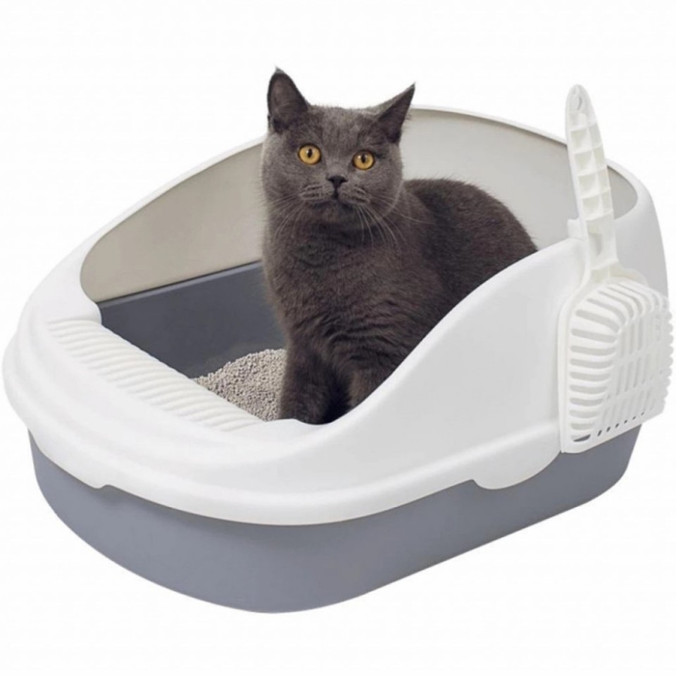 Лоток для кошек Xiaomi Semi-Open Cat Litter