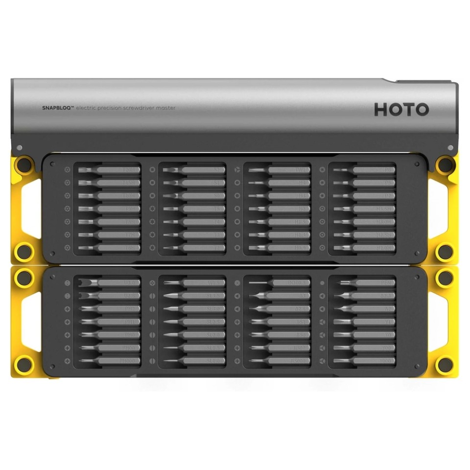 Аккумуляторная отвёртка Xiaomi HOTO SNAPBLOQ S-A01 Electric Precision Screwdriver Master Set 56 насадок (HFE0025GL)