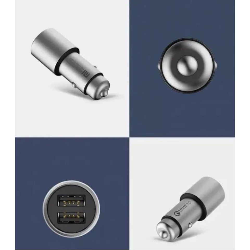 Автомобильное зарядное устройство Xiaomi Mi Car Charger QC 3.0 2USB (CC02CZM)