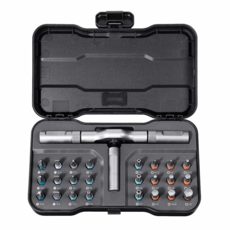 Отвертка с насадками Xiaomi DUKA/AtuMan RS1 Multipurpose Ratchet Screwdriver Set