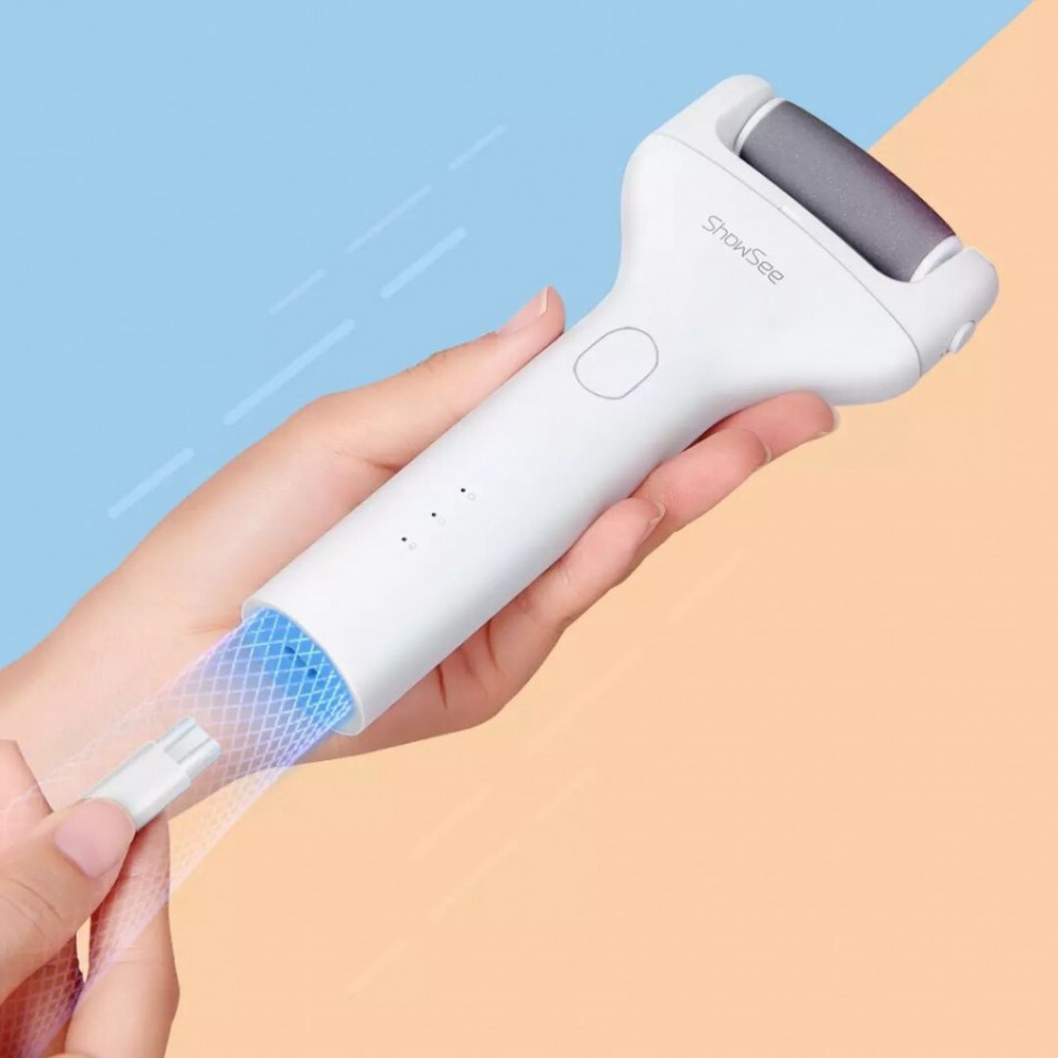 Роликовая пилка Xiaomi ShowSee Electric Pedicure (B1-W)