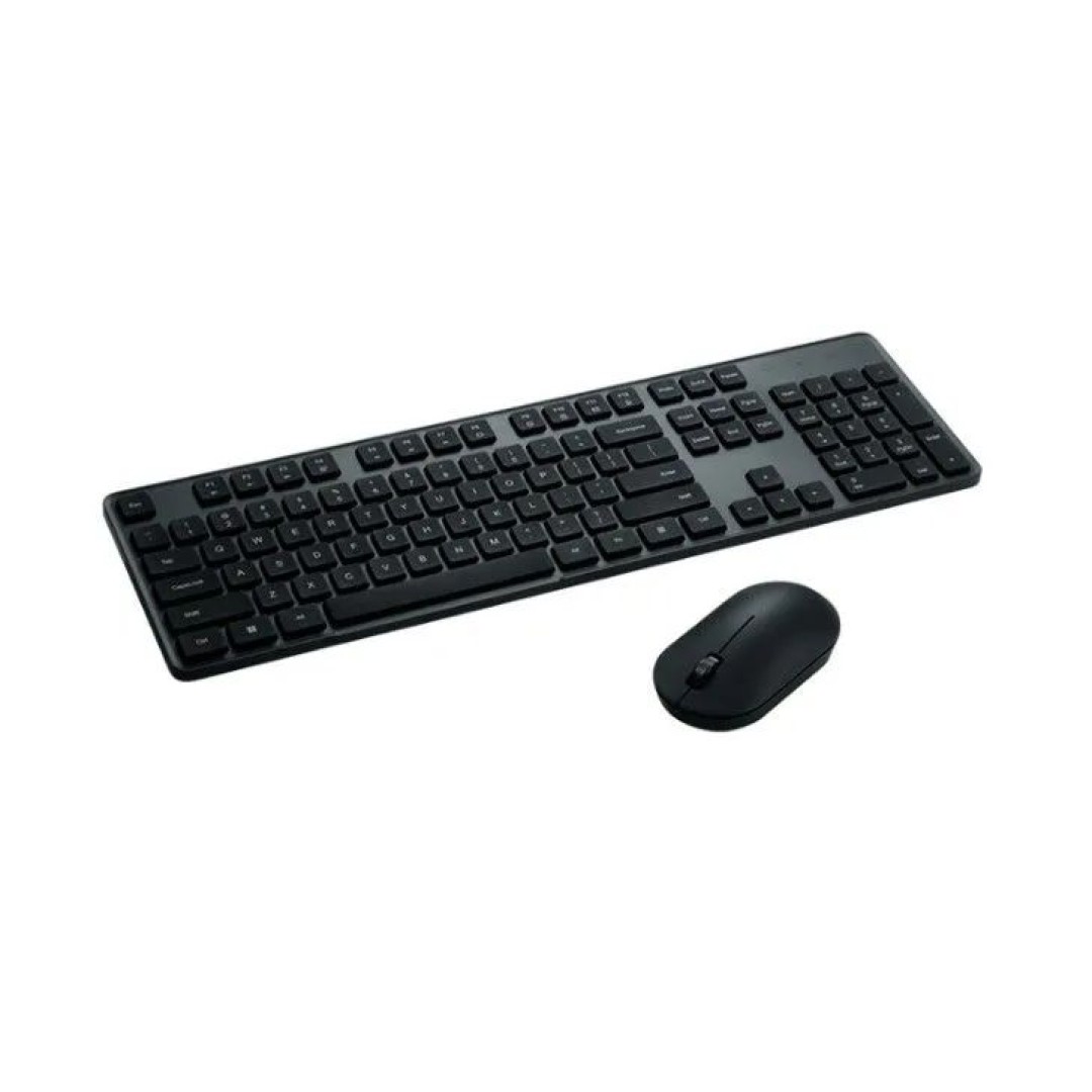 Комплект беспроводная клавиатура и мышь Xiaomi Mijia Wireless Keyboard and Mouse Set 2 Black (WXJS02YM)