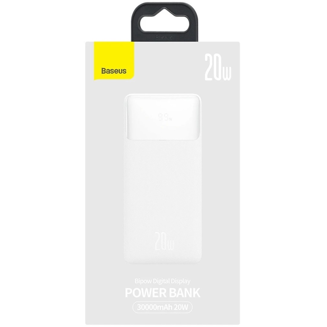 Внешний аккумулятор Baseus Bipow Digital Display 30000mah 20W (PPDML-N02)