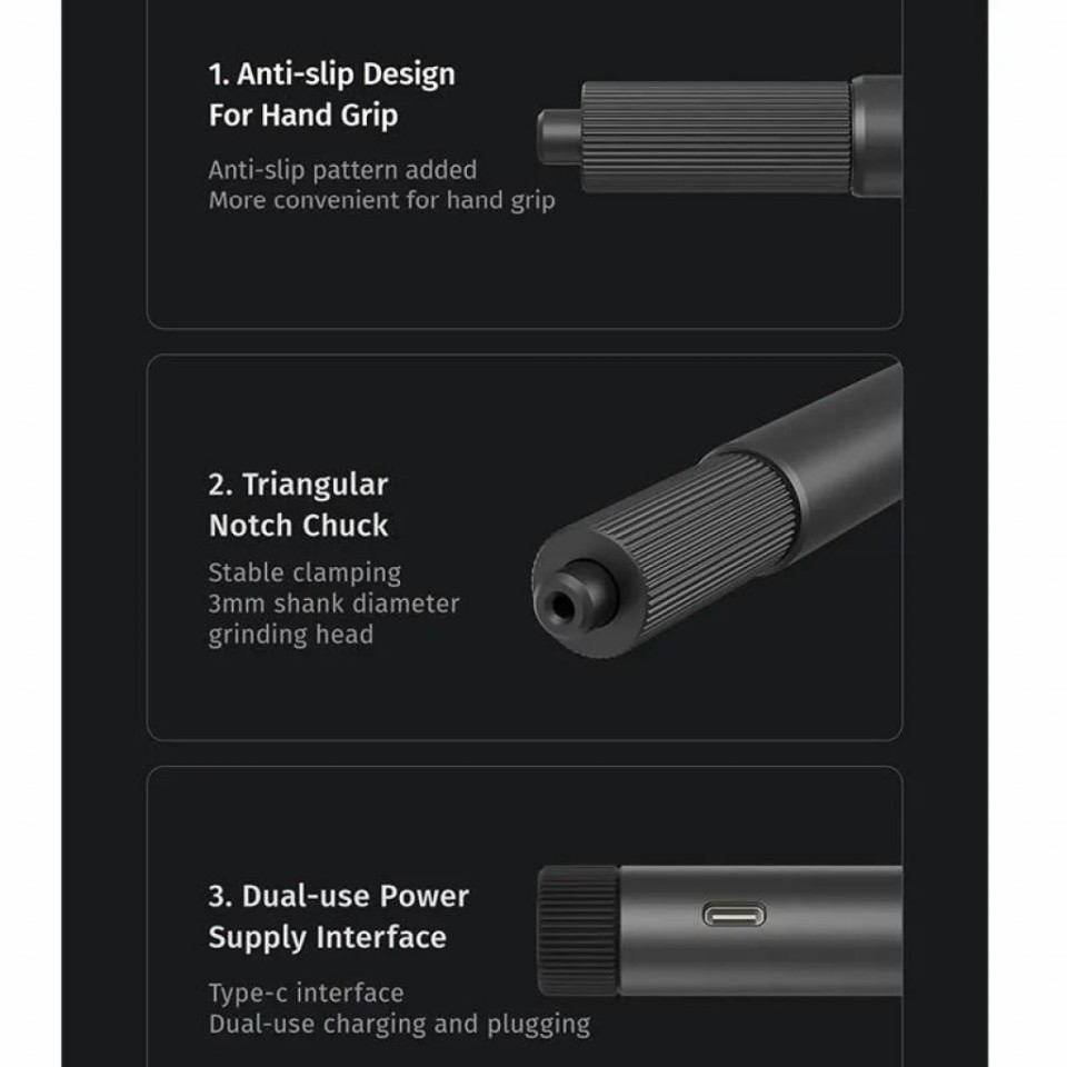 Электрический гравер Xiaomi DUKA/AtuMan EP1 Electric Polishing Pen