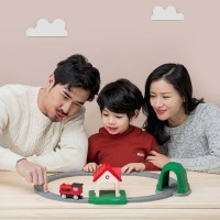 Пластиковый конструктор железная дорога Xiaomi Mitu Track Building Block Sound and (MTWJ03MT)