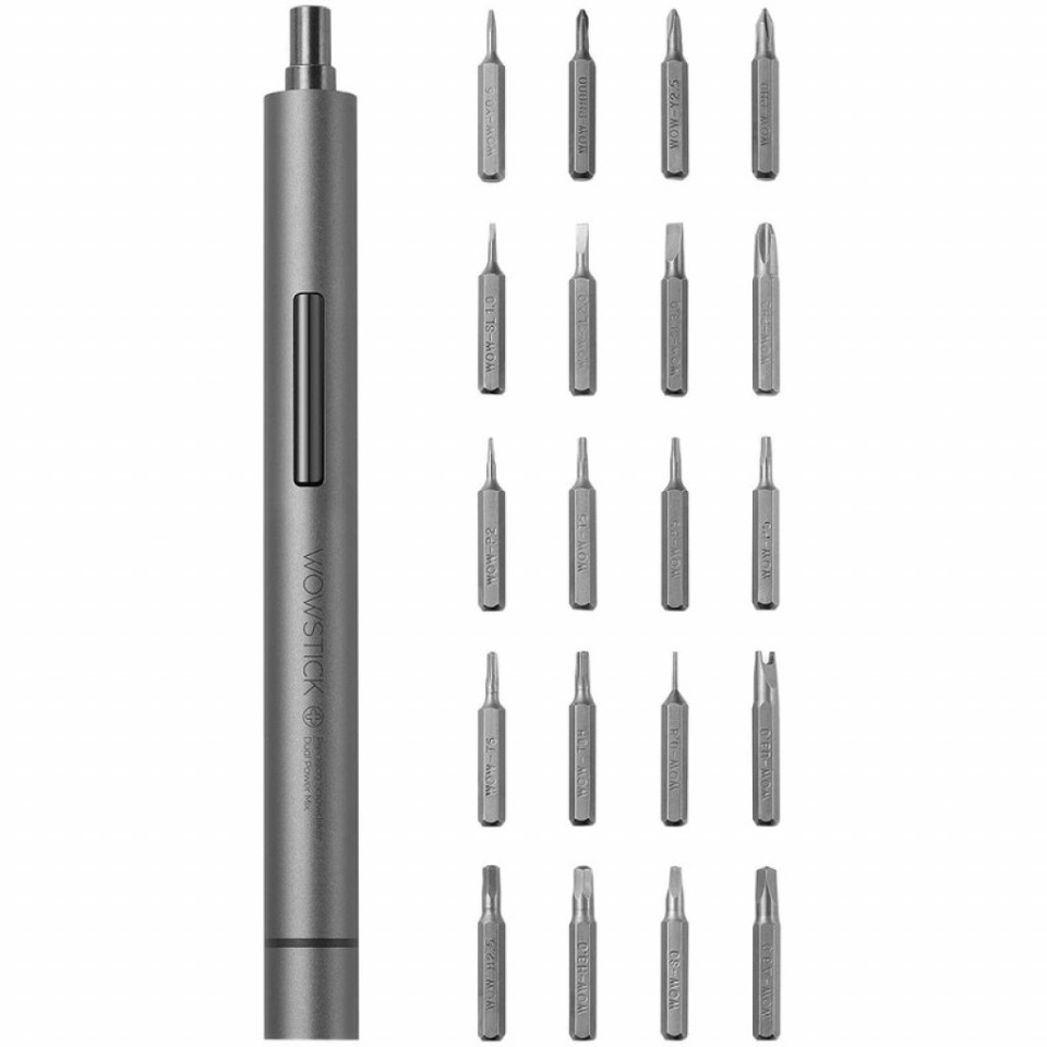 Отвёртка электрическая Xiaomi Wowstick 1F+ TRY 20 in 1 Kit