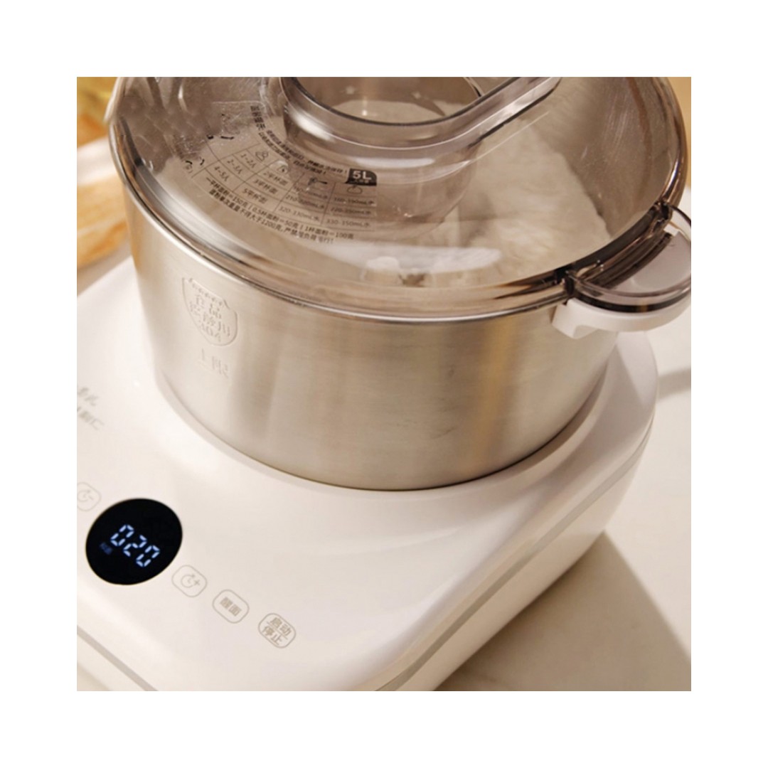 Машина для замешивания теста Xiaomi Liven Household Smart Dough Mixer 5L Beige (HMJ-D5600)