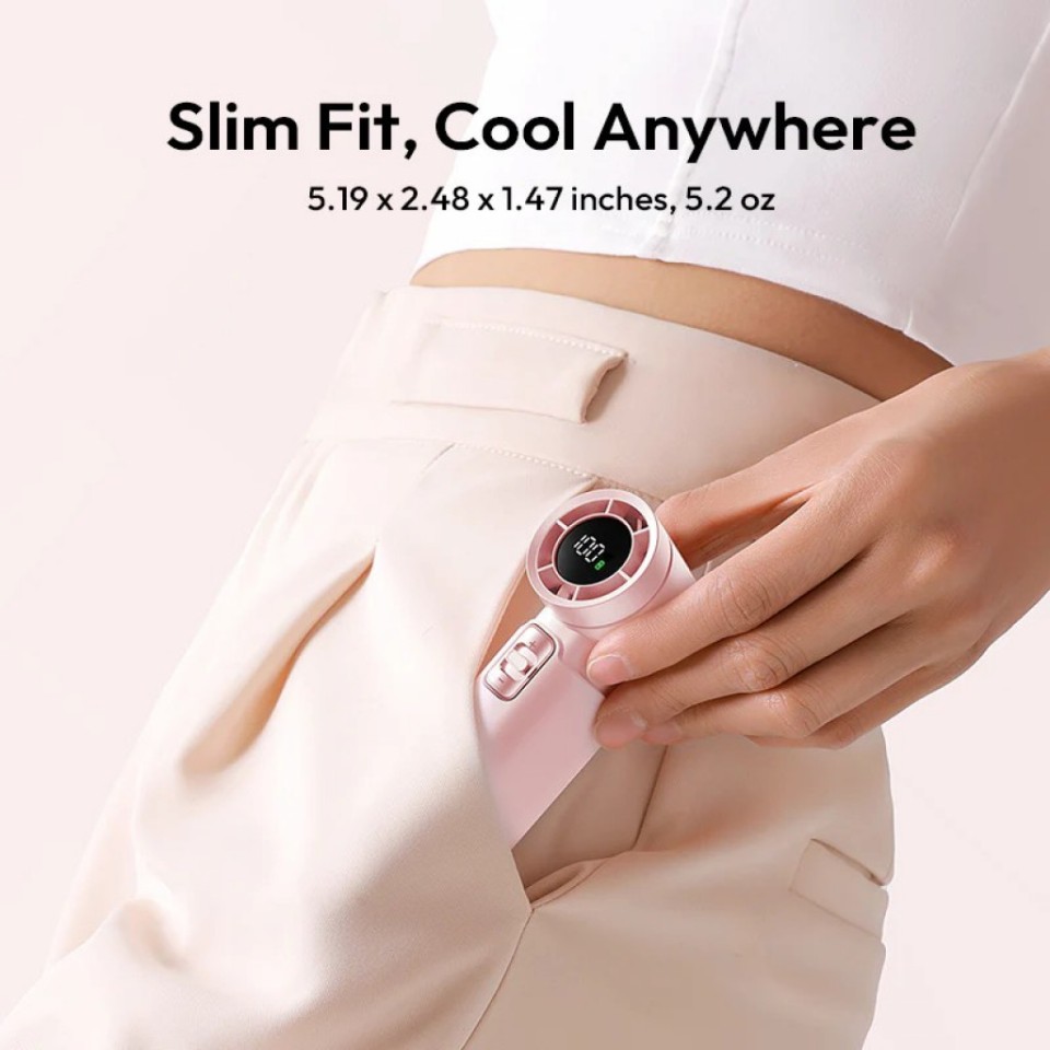 Вентилятор ручной портативный Xiaomi Sothing High-speed handheld fan – Engine slim (DSHJ-S-2422)