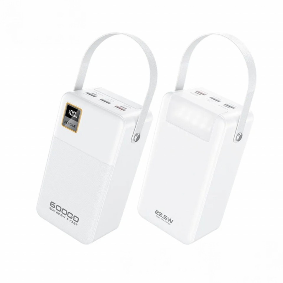 Внешний аккумулятор WEKOME Power Bank 60000mAh 22.5W (WP-76)
