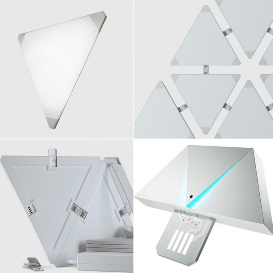 Световая панель Xiaomi Nanoleaf Smart Light Board 4PK