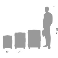 Чемодан Xiaomi Ninetygo Rhine PRO Luggage 20" (112903)