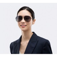 Солнцезащитные очки Xiaomi Mijia Aviator Sunglasses Pro Oval Frame Gradient Gray (TYJ04TS)