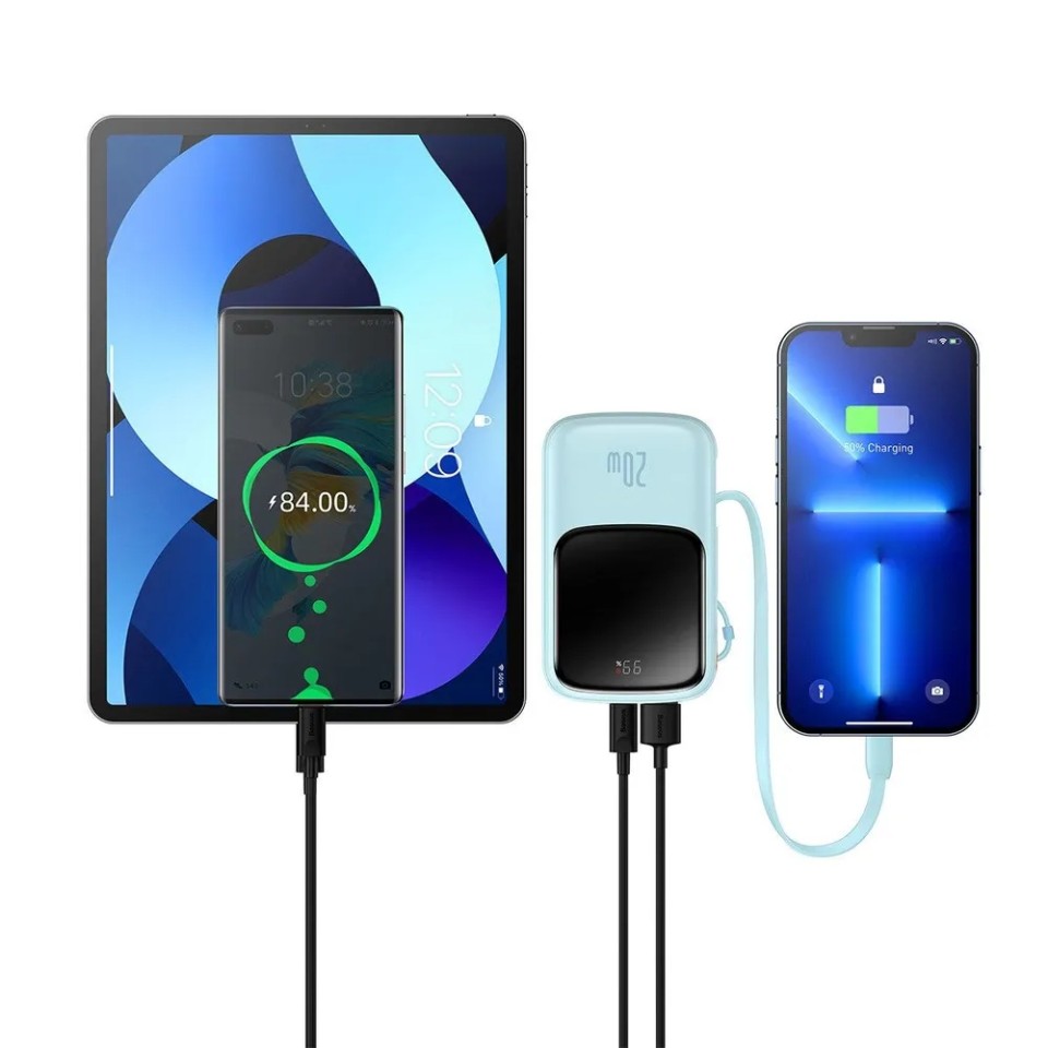 Внешний аккумулятор Baseus Qpow Pro 10000mAh 20W (PPQD020001)