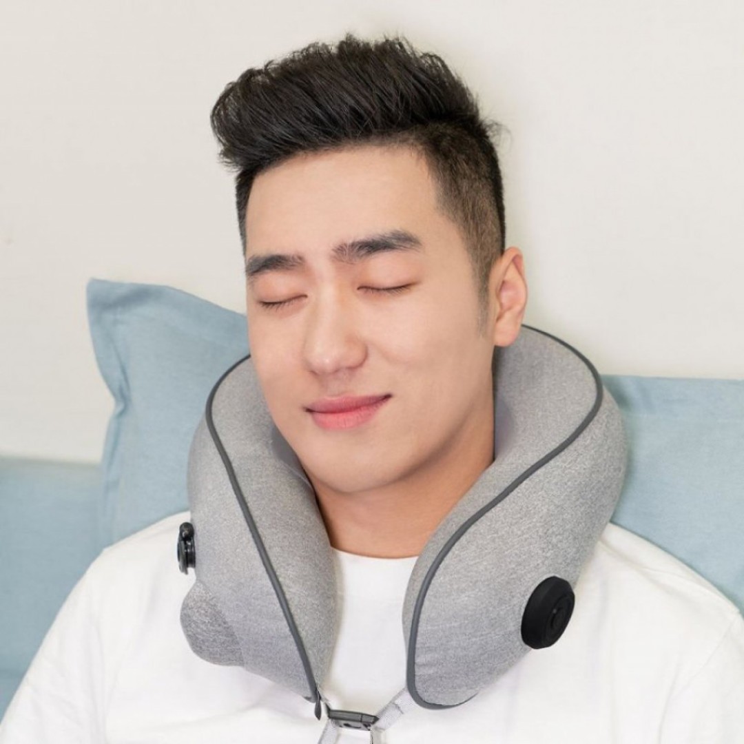 Массажная надувная подушка для шеи Xiaomi Ardor Inflatable Massage Neck Pillow (AD-JZ011903)
