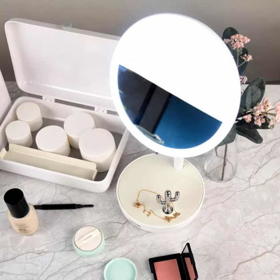 Умное зеркало Xiaomi Lofree Morning Light LED Beauty Mirror Official Standard (ME502)