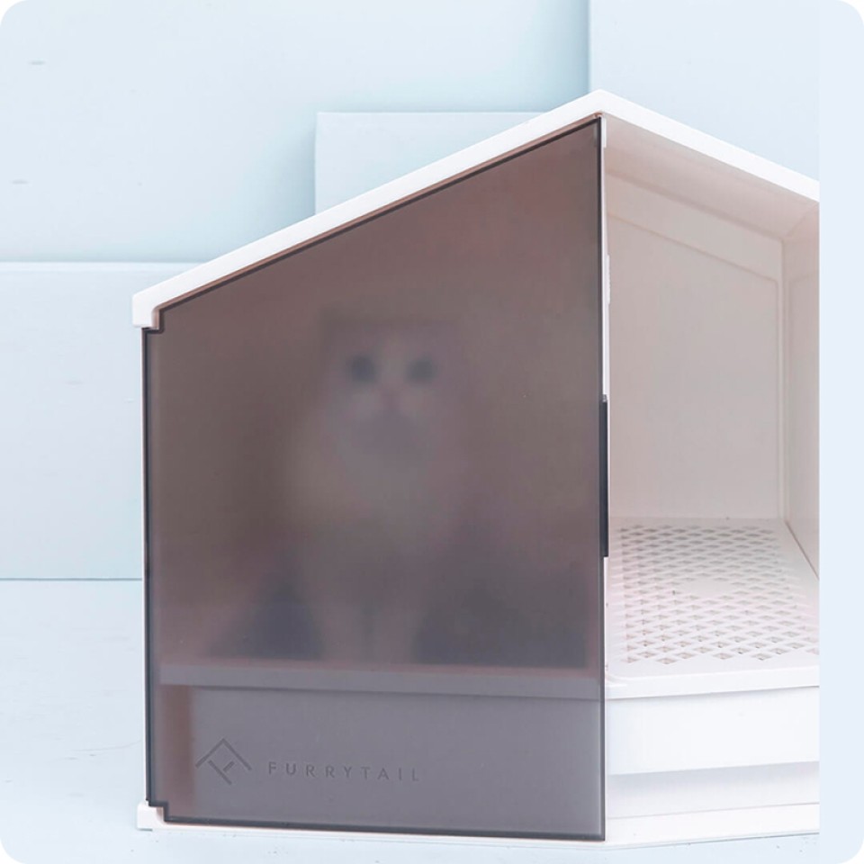 Домик-лоток для кошек Xiaomi Furrytail Glowhouse Car Litter Box