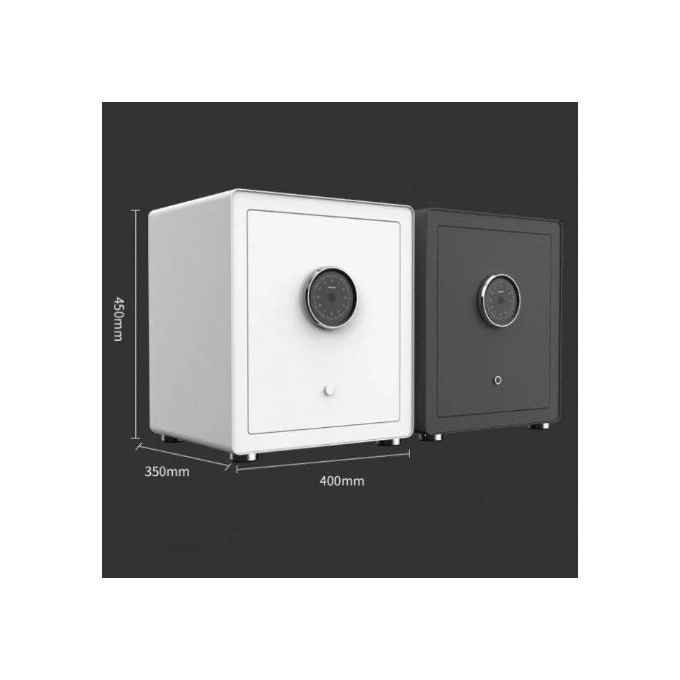 Умный электронный сейф со сканером отпечатка пальцев Xiaomi CRMCR Smart Safe Deposit Box Black (BGX-X1-45MK)
