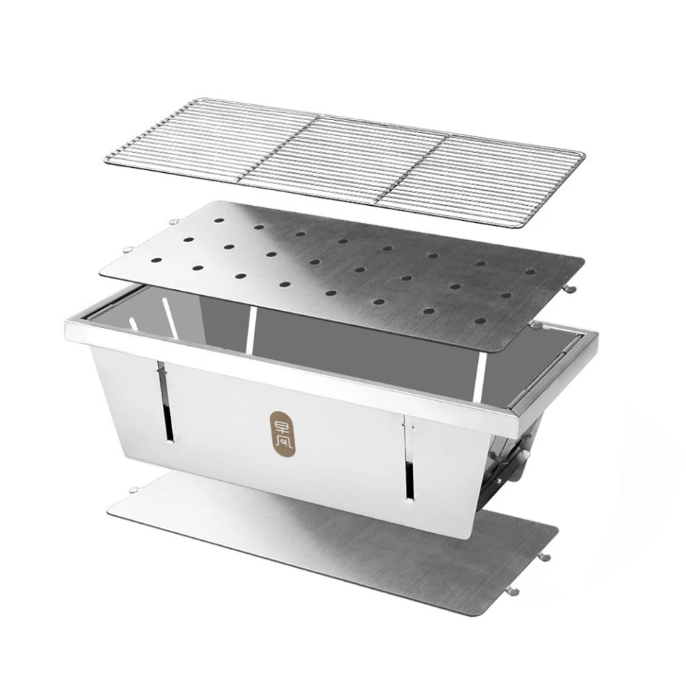 Переносной барбекю-гриль Xiaomi ZaoFeng Portable Grill
