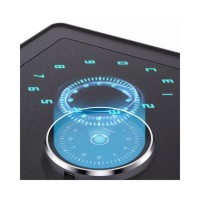 Умный электронный сейф со сканером отпечатка пальцев Xiaomi CRMCR Smart Safe Deposit Box Black (BGX-X1-80MK)