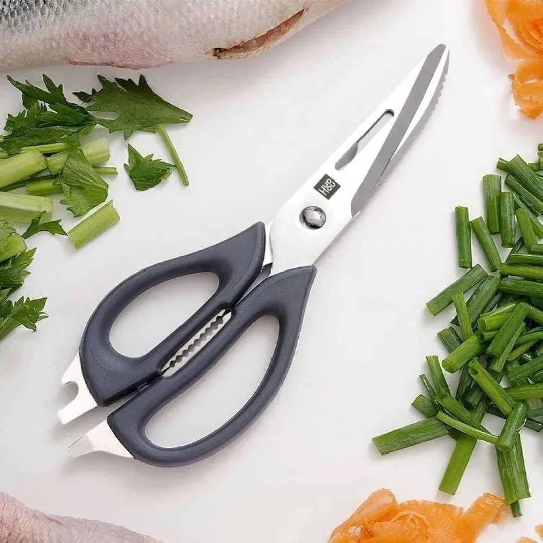 Кухонные ножницы Xiaomi HuoHou Multifunctional Magnetic Kitchen Scissors в чехле (HU0291)