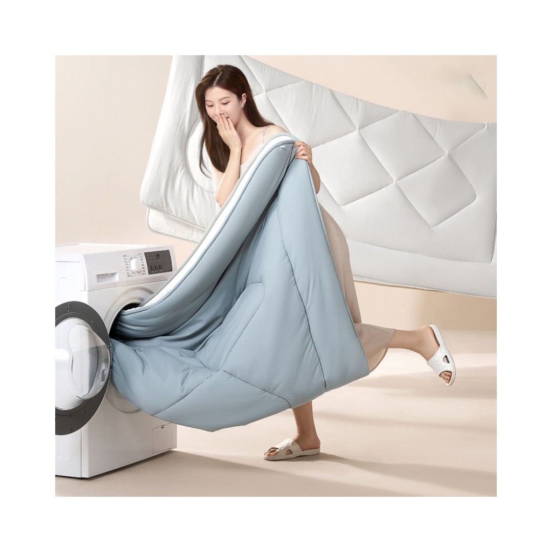 Зимнее одеяло Xiaomi 8H Little Warm Bear Warm Lazy Quilt D10 Grey 2112g (220x240cm)