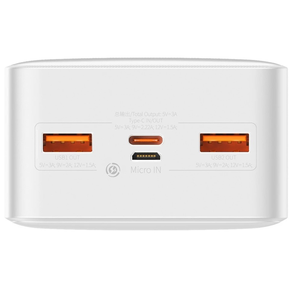 Внешний аккумулятор Baseus Bipow Digital Display 30000mah 20W (PPDML-N02)