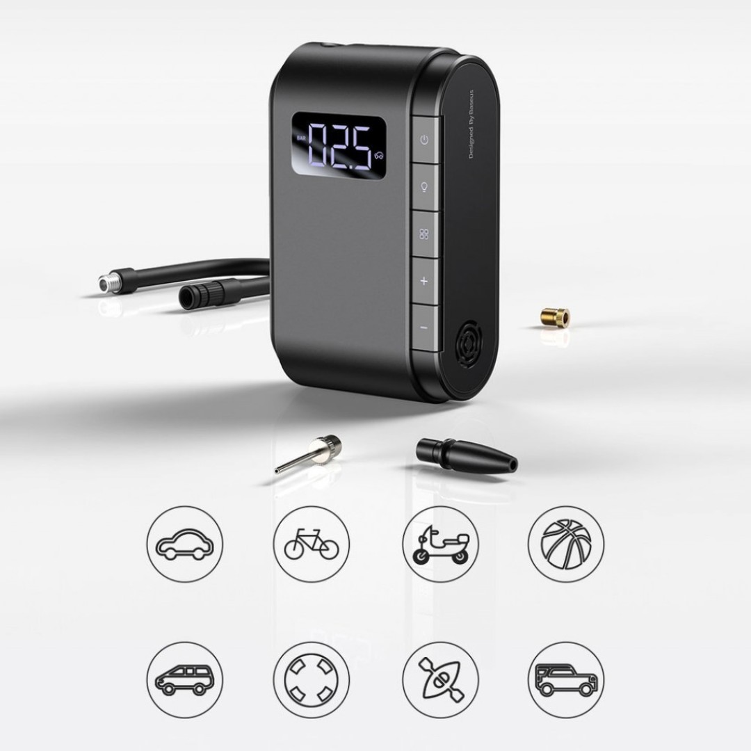 Автомобильный насос Baseus Dynamic Eye Inflator Pump (CRCQB03-01)