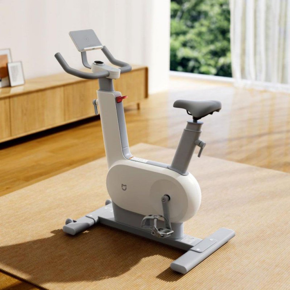 Велотренажер с беспроводной зарядкой Xiaomi Mijia Spinning Bike Self-generated Version White (JSC01YXC)