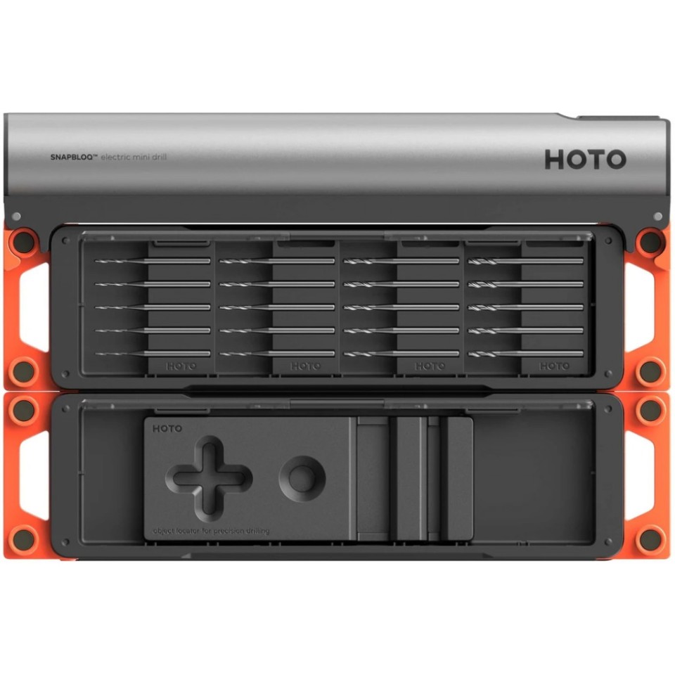 Электрическая мини-дрель с набором свёрл Xiaomi HOTO SNAPBLOQ Electric Mini Drill Set 20 насадок (HFE0023GL)