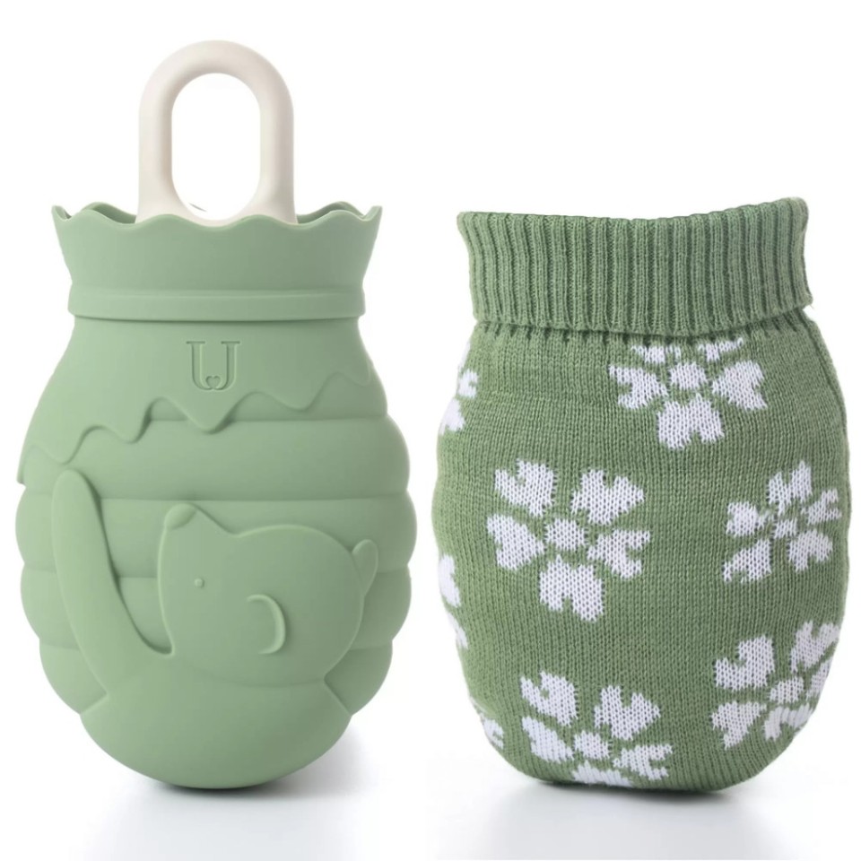 Силиконовая грелка Xioami Jordan Judy Bear Hot Water Bottle Size S Green (WD0032-S)