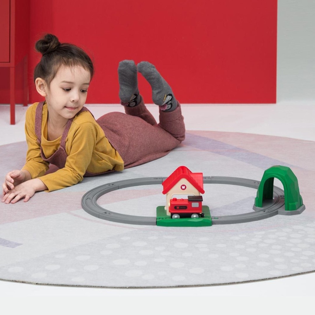 Пластиковый конструктор железная дорога Xiaomi Mitu Track Building Block Sound and (MTWJ03MT)